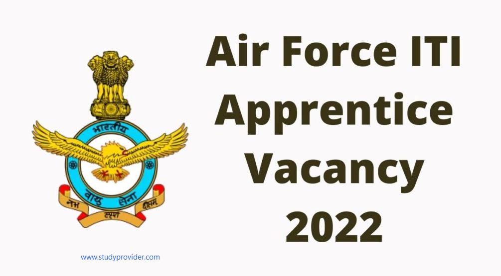 Indian Airforce Apprentice Training Online Form 2022