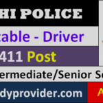 SSC Delhi Police Constable driver Recruitment 2022 Online Form